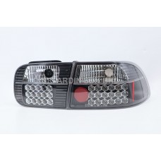 Honda Civic 92-95 Black Face LED Tail Lamp